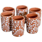 Southwest Hues Clay Shot Glasses - Set of 6
