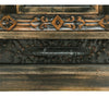Taos Pueblo Black Carved Buffet
