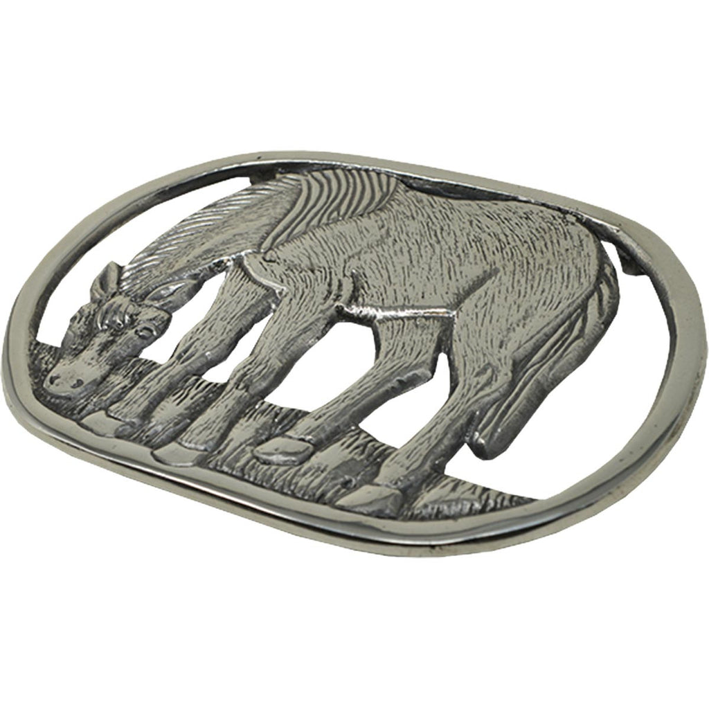 Pewter Horse Trivet