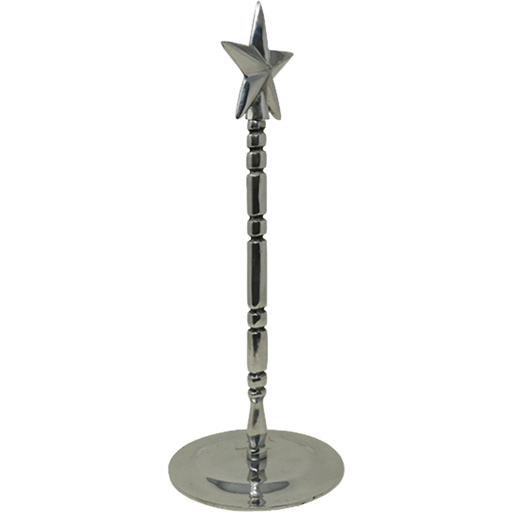 Pewter Star Paper Towel Holder