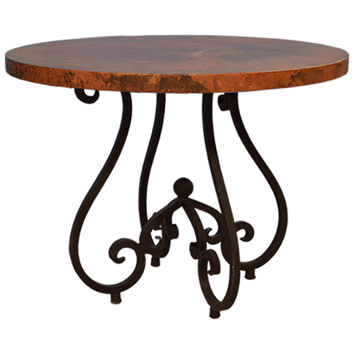Sidewinder Iron & Copper Occasional Table