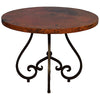 Sidewinder Iron & Copper Occasional Table