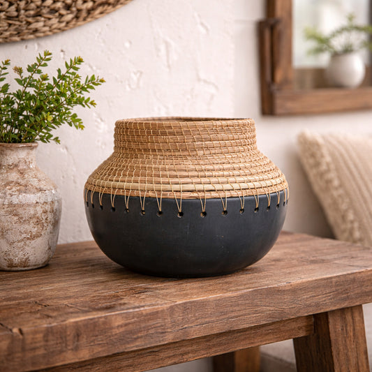 Midnight Safari Decorative Pot