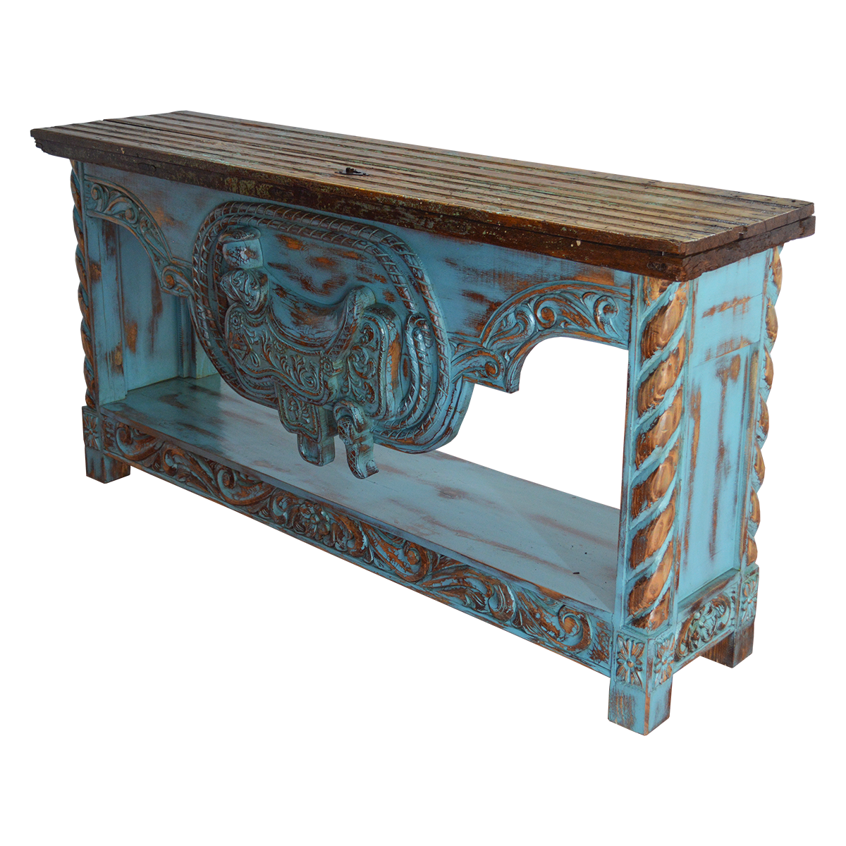 Comanche Carved Credenza