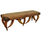 Baron Leather Bench