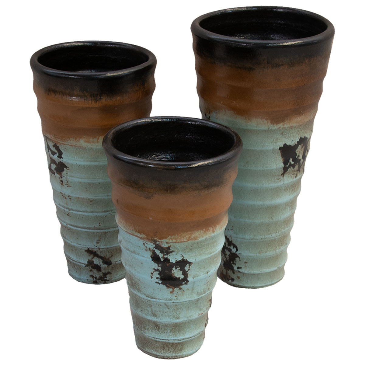 Rosita Clay Pots - Set of 3