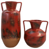 Shawnee Harvest Red & Brown Pots - Set of 2