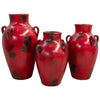 Seminole Valley Red Pots - Set of 3