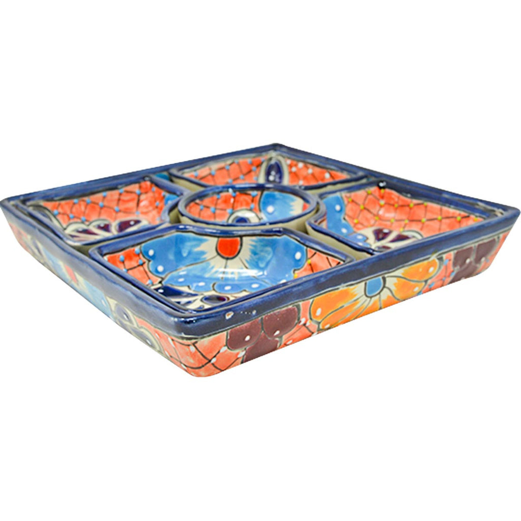 Square Ruidoso Chip & Dip Tray