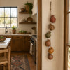 Strung Clay Hanging Pots Garland