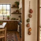 Strung Clay Hanging Pots Garland