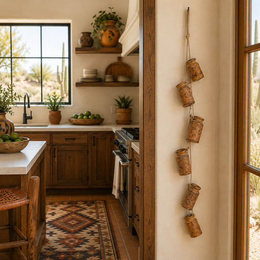 Dusty Trail Hanging Pots Garland