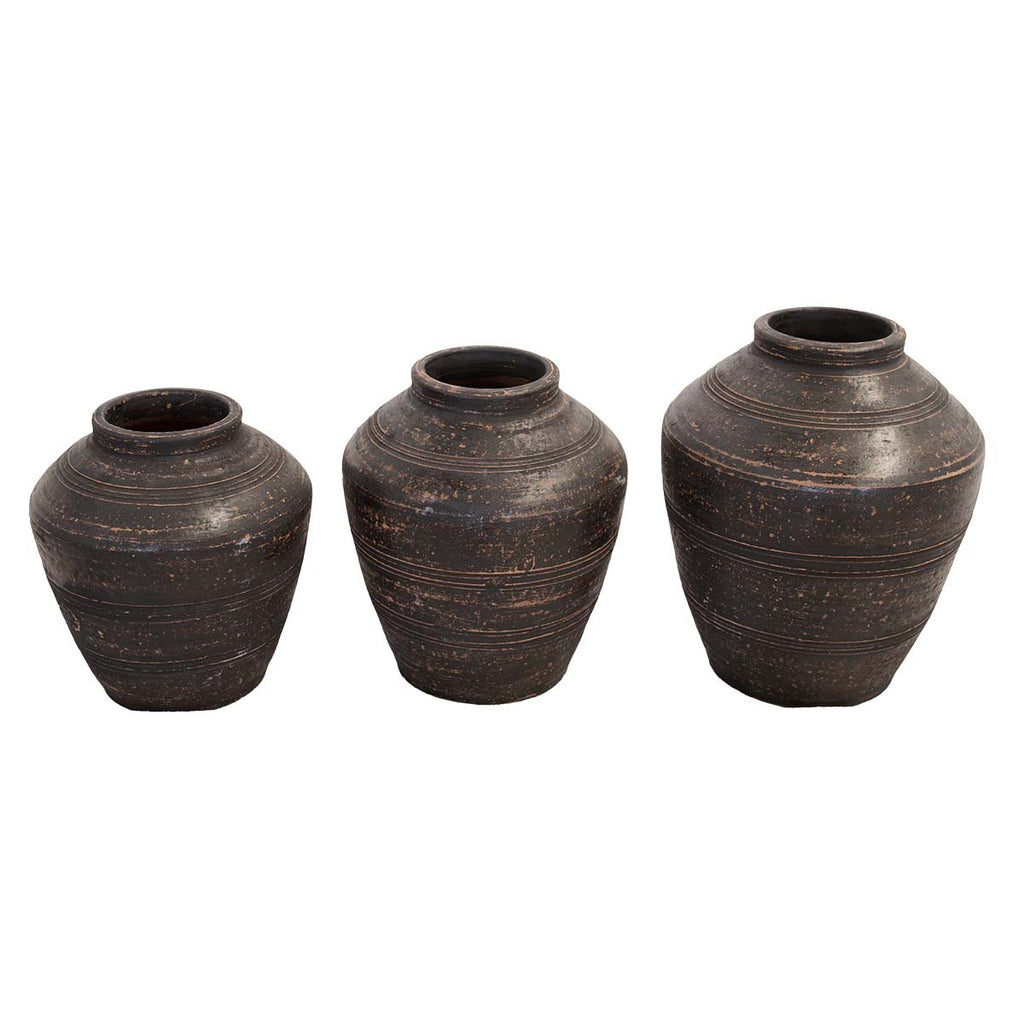 Midnight Mesa Vases - Set of 3