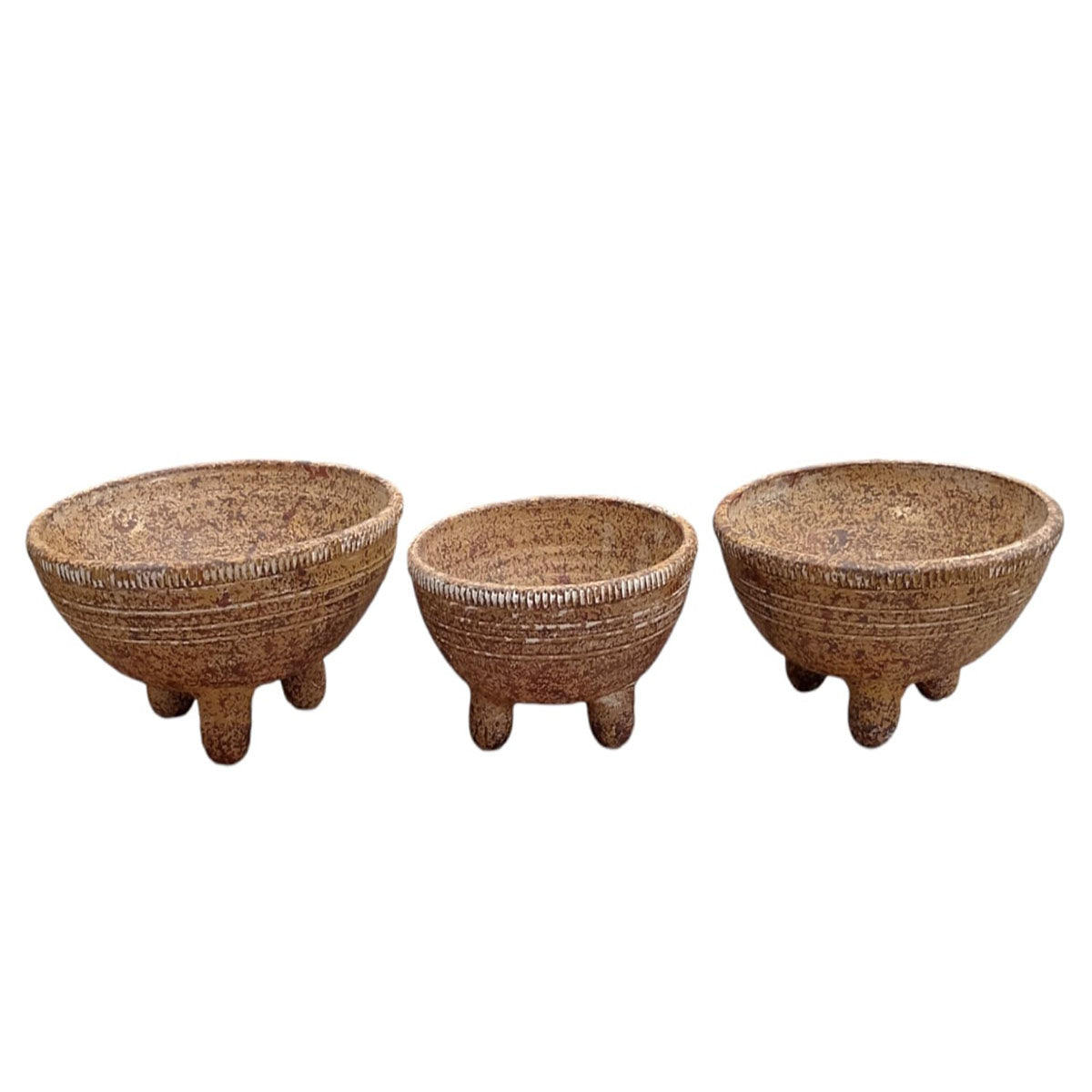 Sunset Adobe Clay Bowl Set - OVERSTOCK