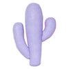 Whimsical Lavender Cactus Pillow