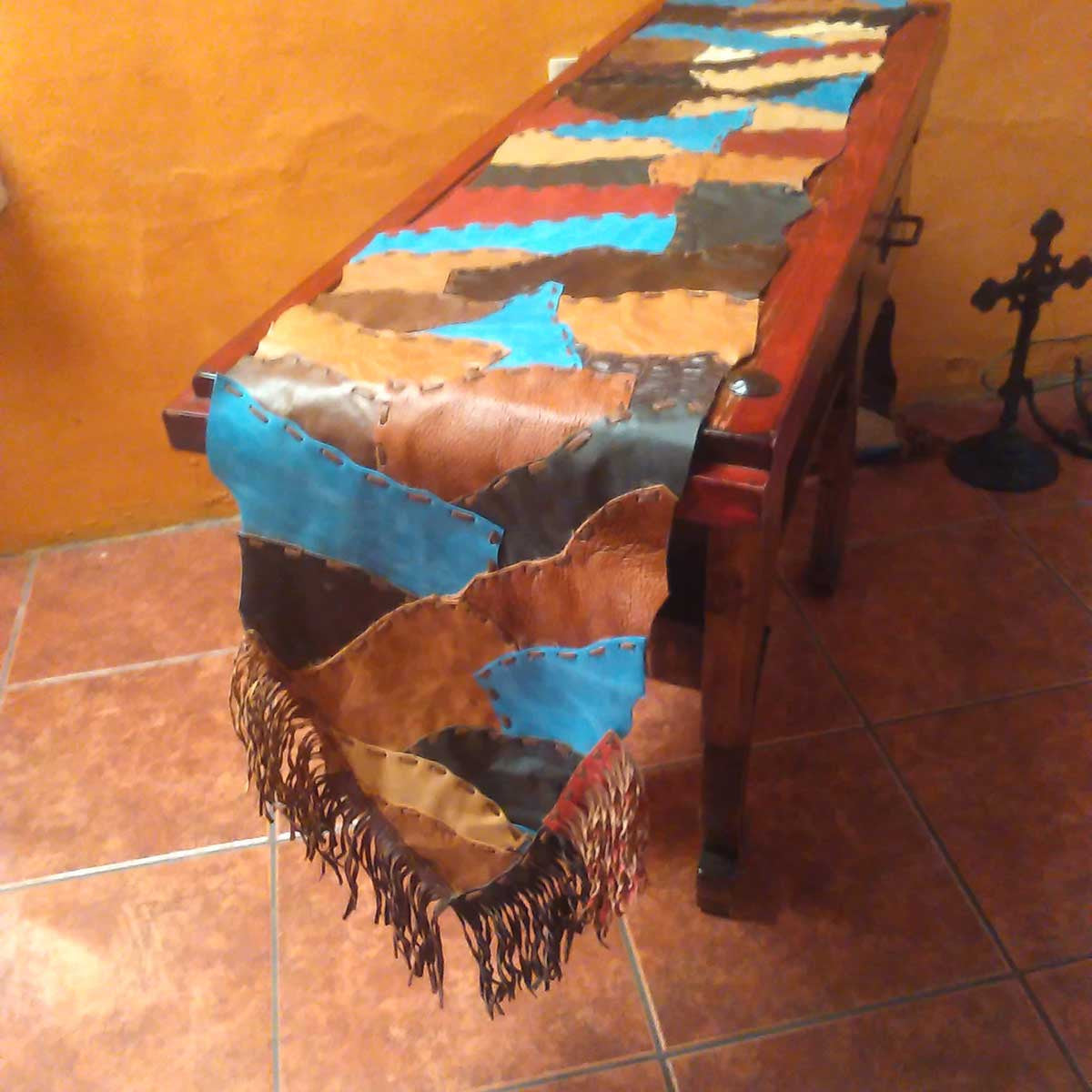 Multicolor Patchwork Table Runner