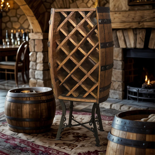 Cross Cask Wine Rack
