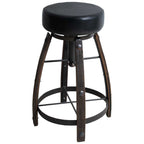 Lawman's Swivel Barstool