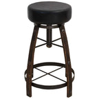 Lawman's Swivel Barstool