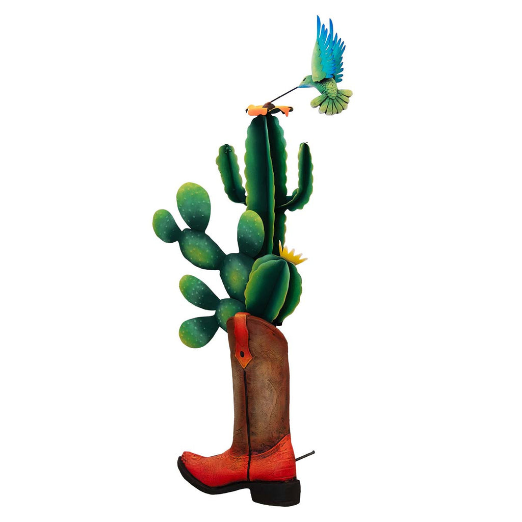 Cacti Boot Buzz Wall Art