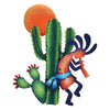 Kokopelli Afternoon Metal Wall Art