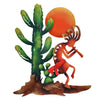 Kokopelli Sunset Metal Wall Art