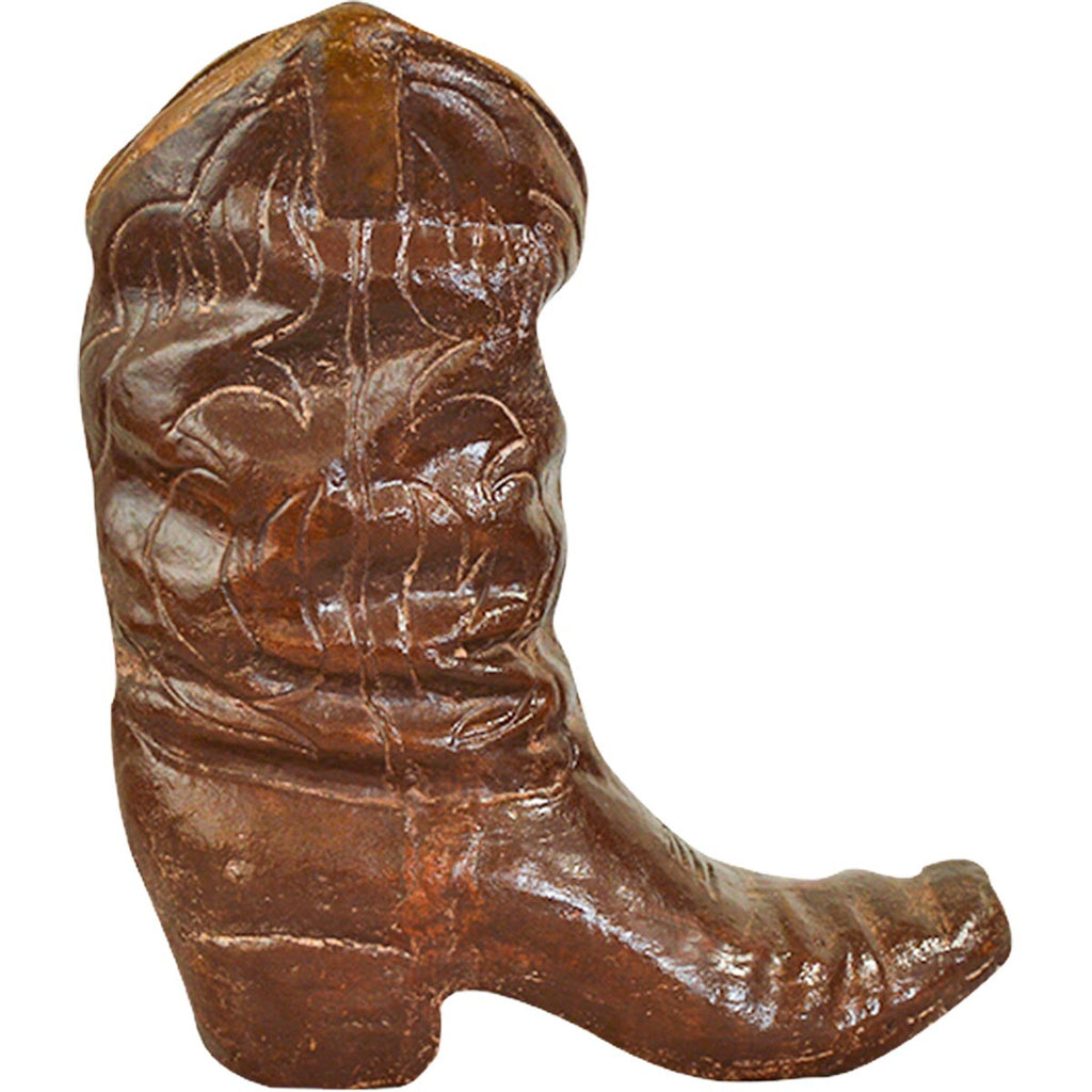 Dodge City Boot Planter - Brown
