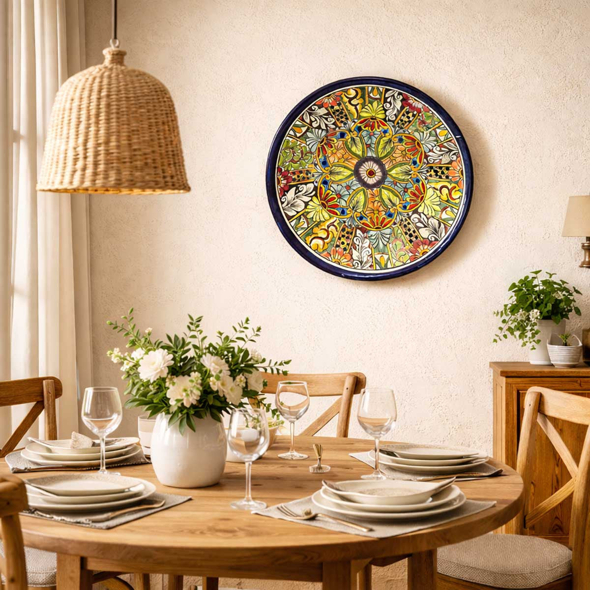 San Miguel Talavera Wall Plate