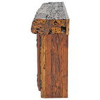 Lumberjack Console with Wood Beam Top