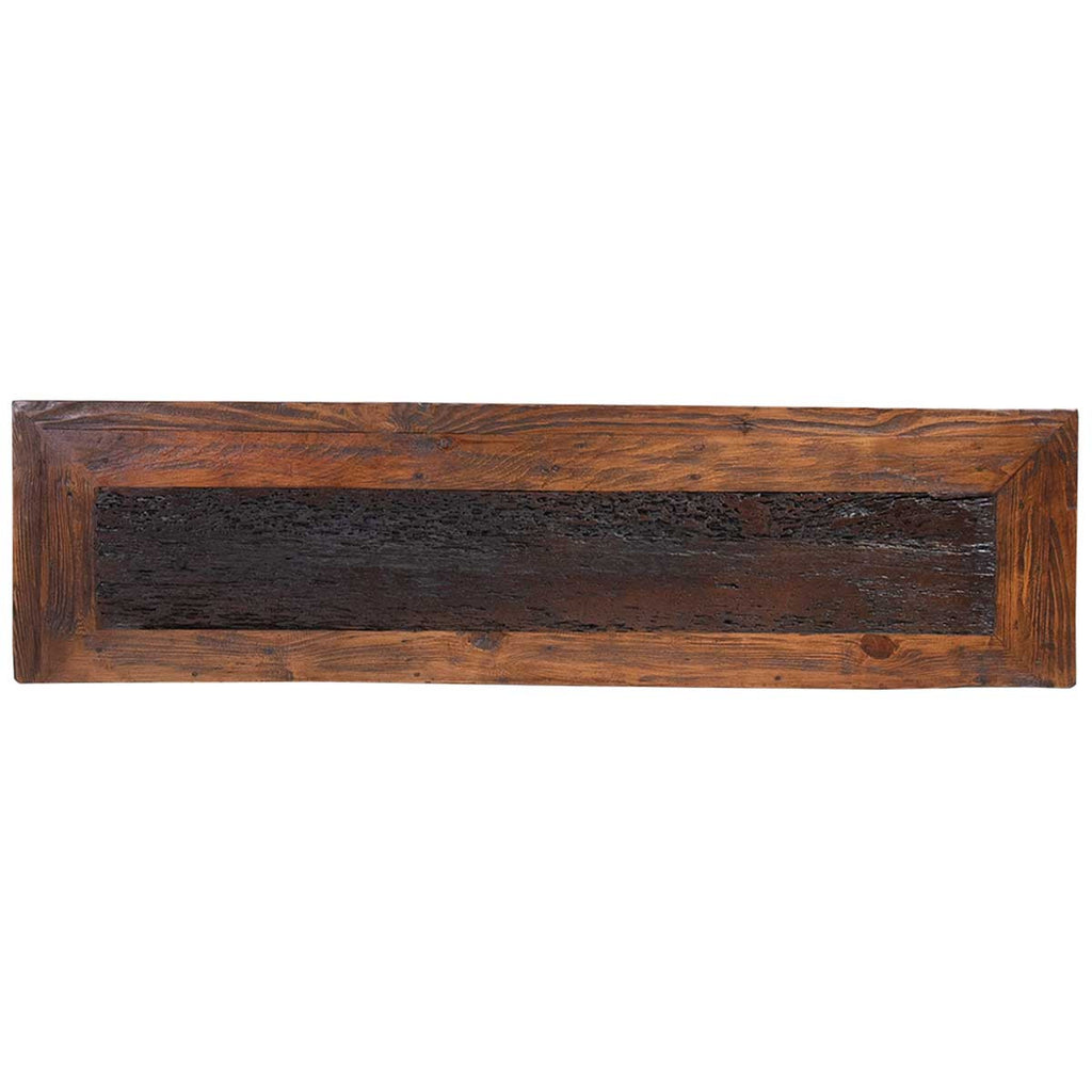 Galveston Ranch Buffet with Leather Panels