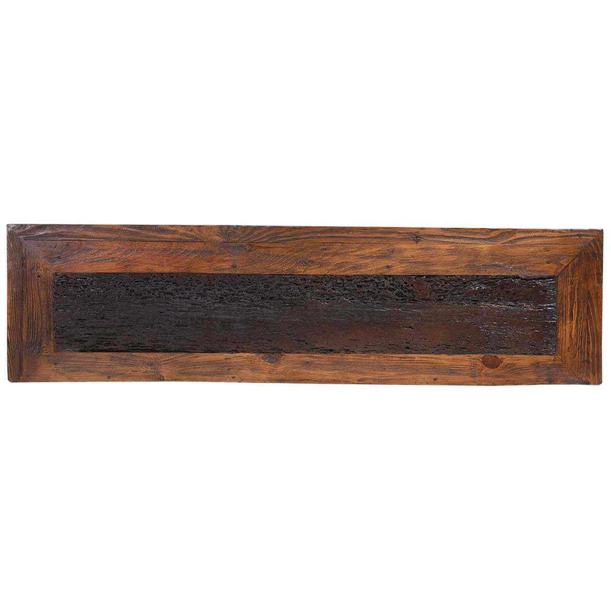 Galveston Ranch Buffet with Leather Panels