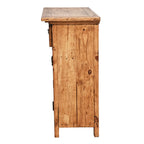 Leon Utility Cabinet - Honey & White