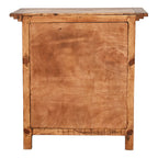 Leon Utility Cabinet - Honey & White