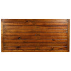 Holman Carved Desk with Reclaimed Wood Top