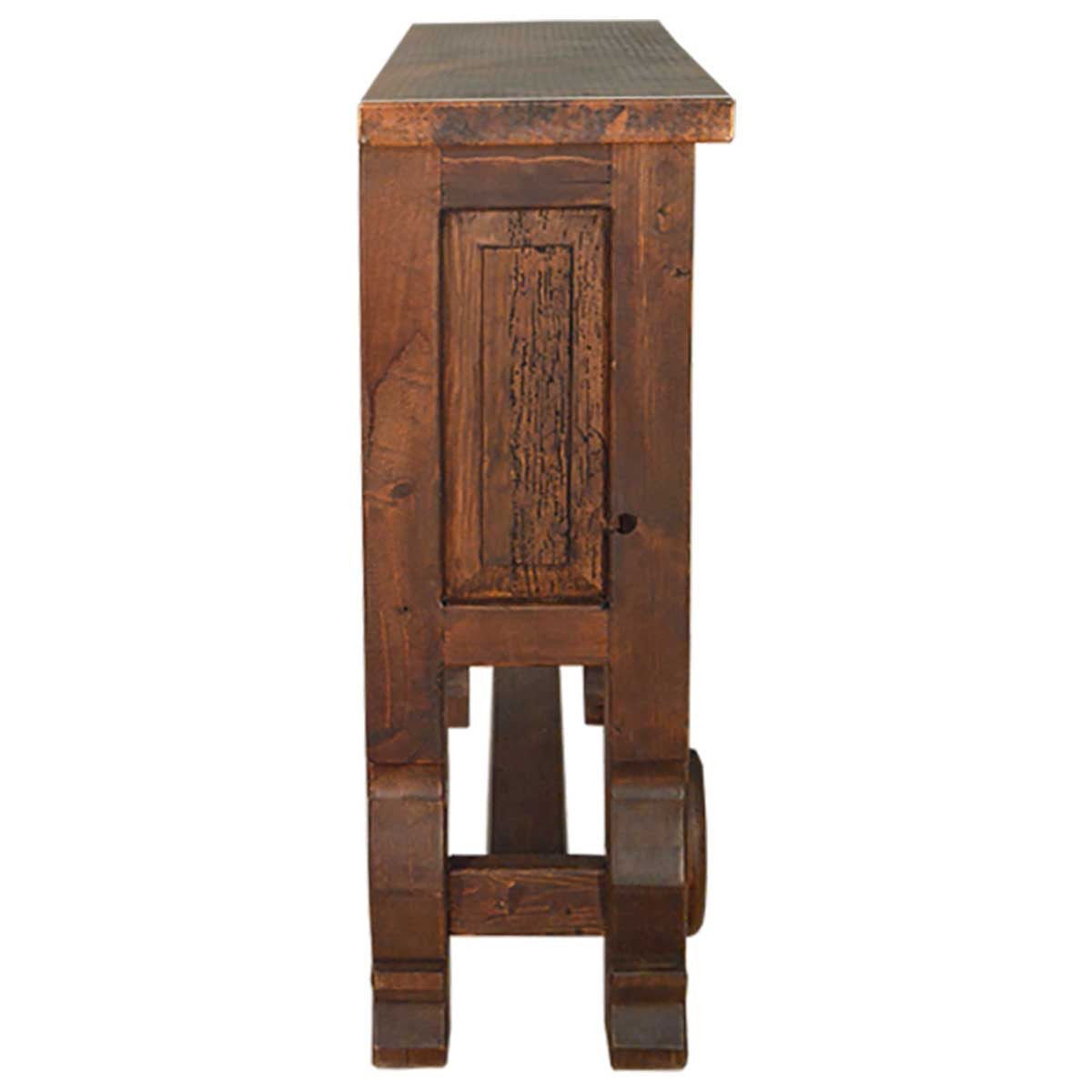 Amarillo Yoke Cabinet with Copper Top