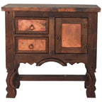 Amarillo Yoke Cabinet with Copper Top