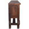 Amarillo Yoke Console Table with Copper Top