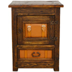 Cowboy's Saddlebag Nightstand