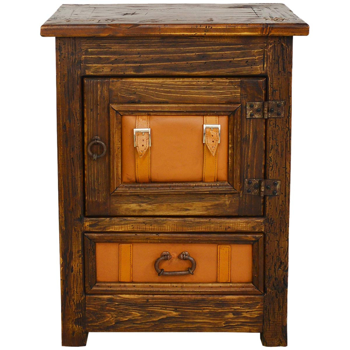 Cowboy's Saddlebag Nightstand