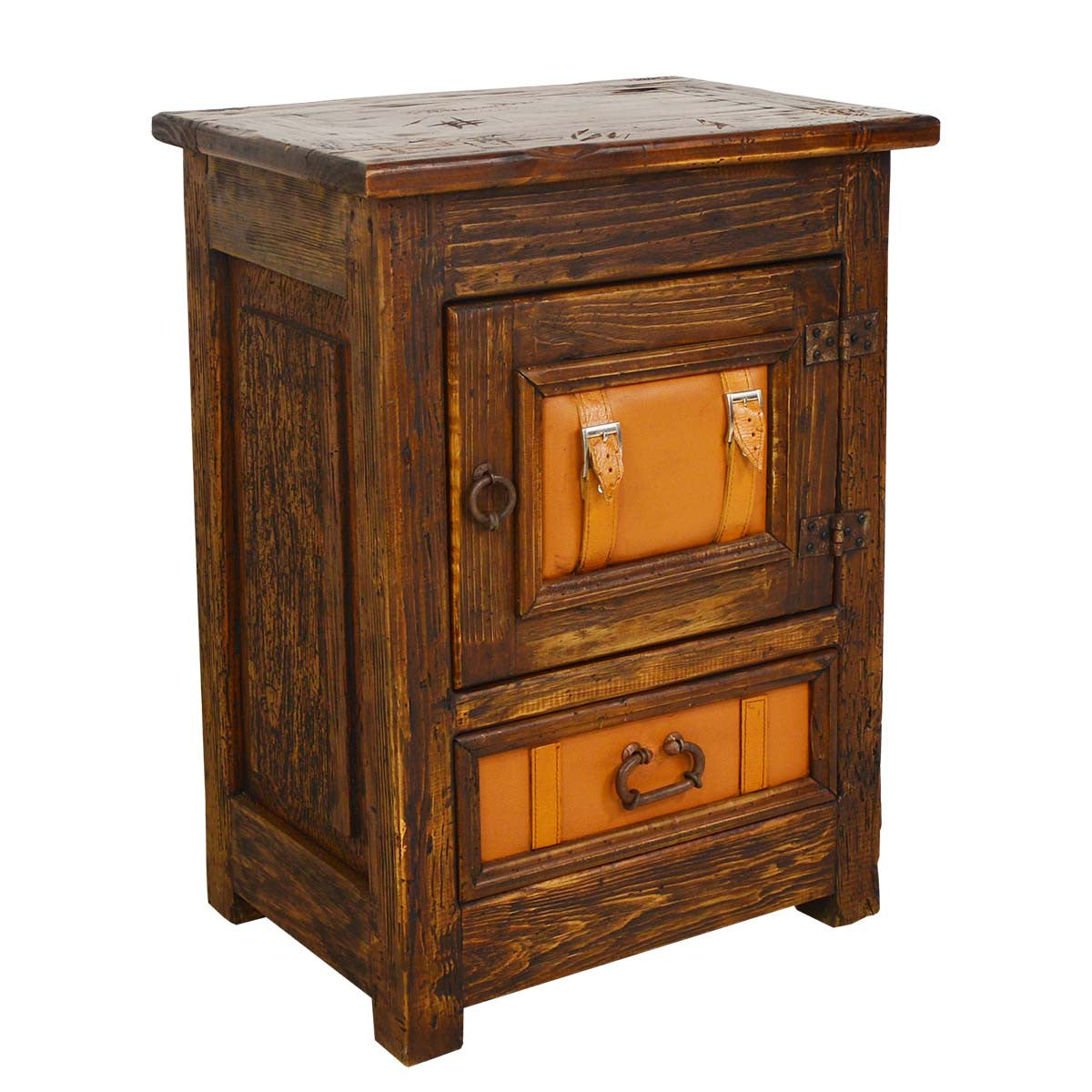 Cowboy's Saddlebag Nightstand
