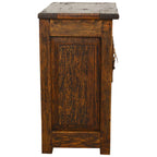 Cowboy's Saddlebag Nightstand
