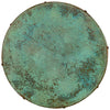 Copper & Iron Occasional Table - Turquoise