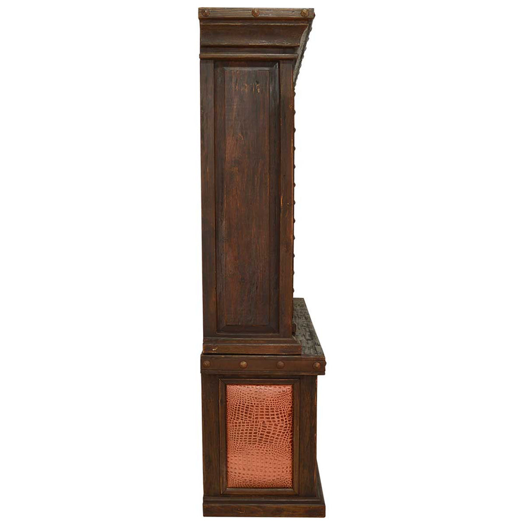 Plantation Key Leather Credenza