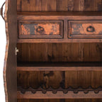 Wanderer Live Edge Wine Cabinet