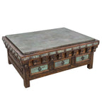 Excavator Copper Coffee Table