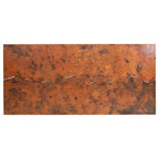 Cleaved Copper Top Dining Table