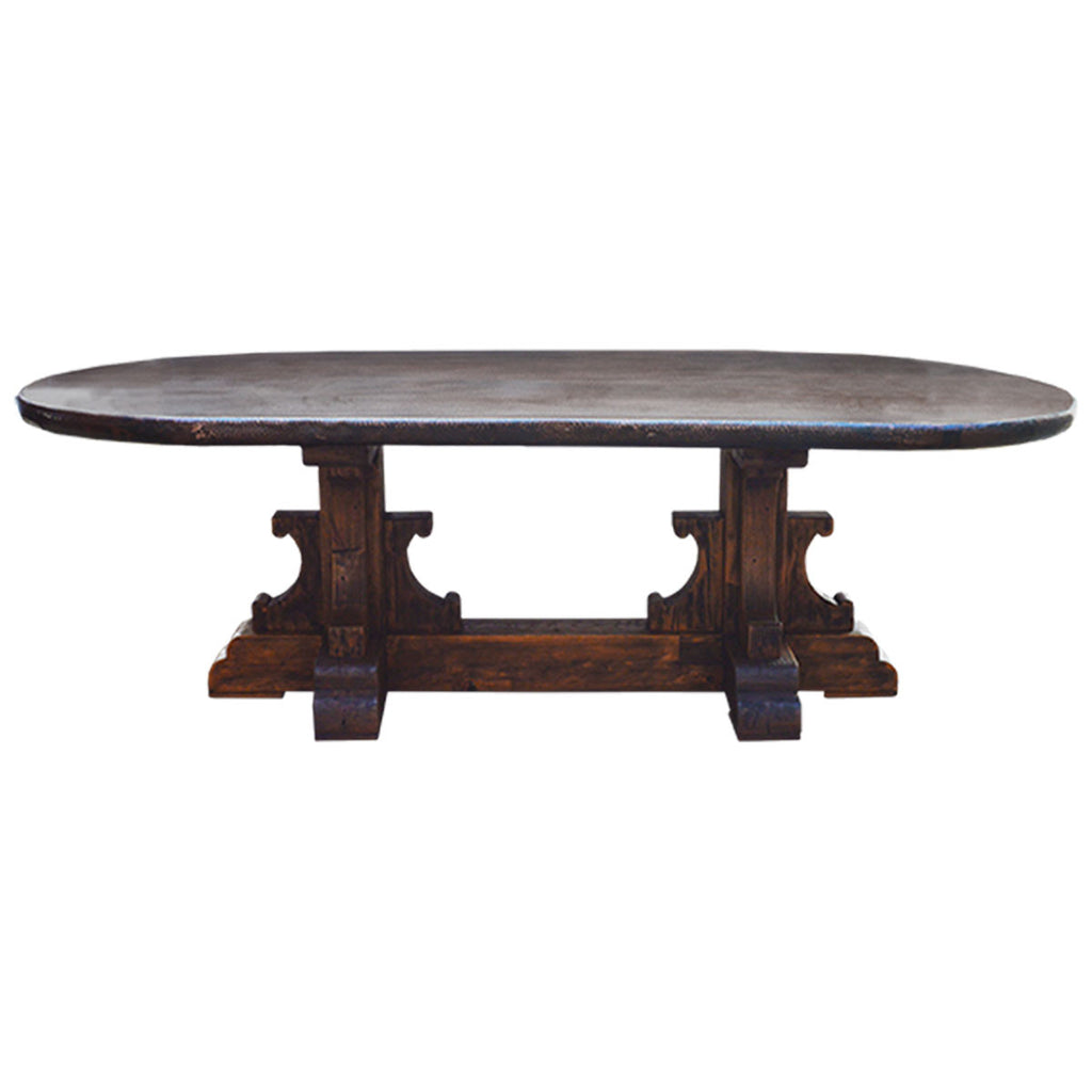 Jamestown Copper Top Dining Table