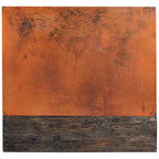 Blacksmith's Reclaimed Wood & Copper Coffee Table