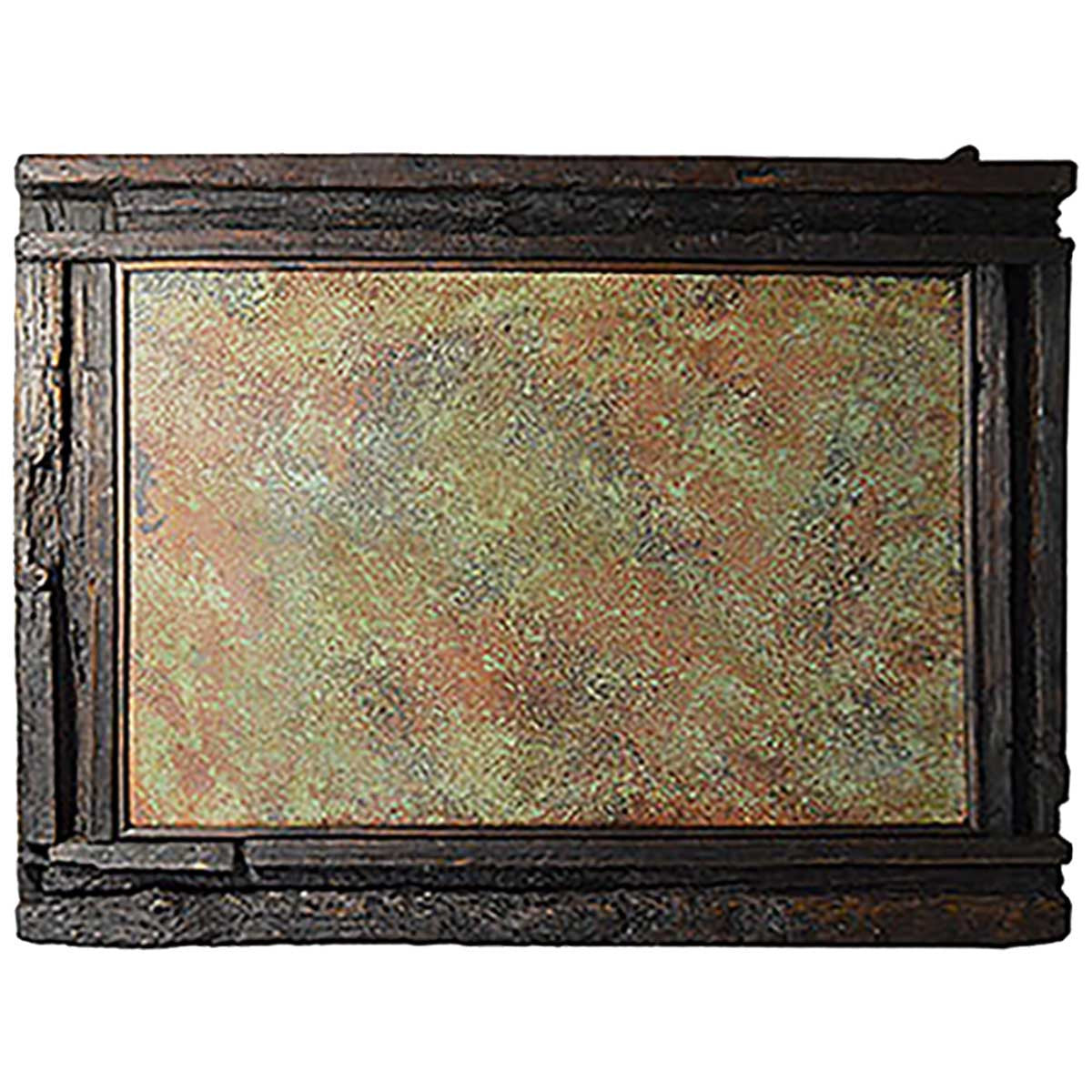 Mountaineer Old Wood Coffee Table with Copper Top