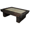 Mountaineer Old Wood Coffee Table with Copper Top